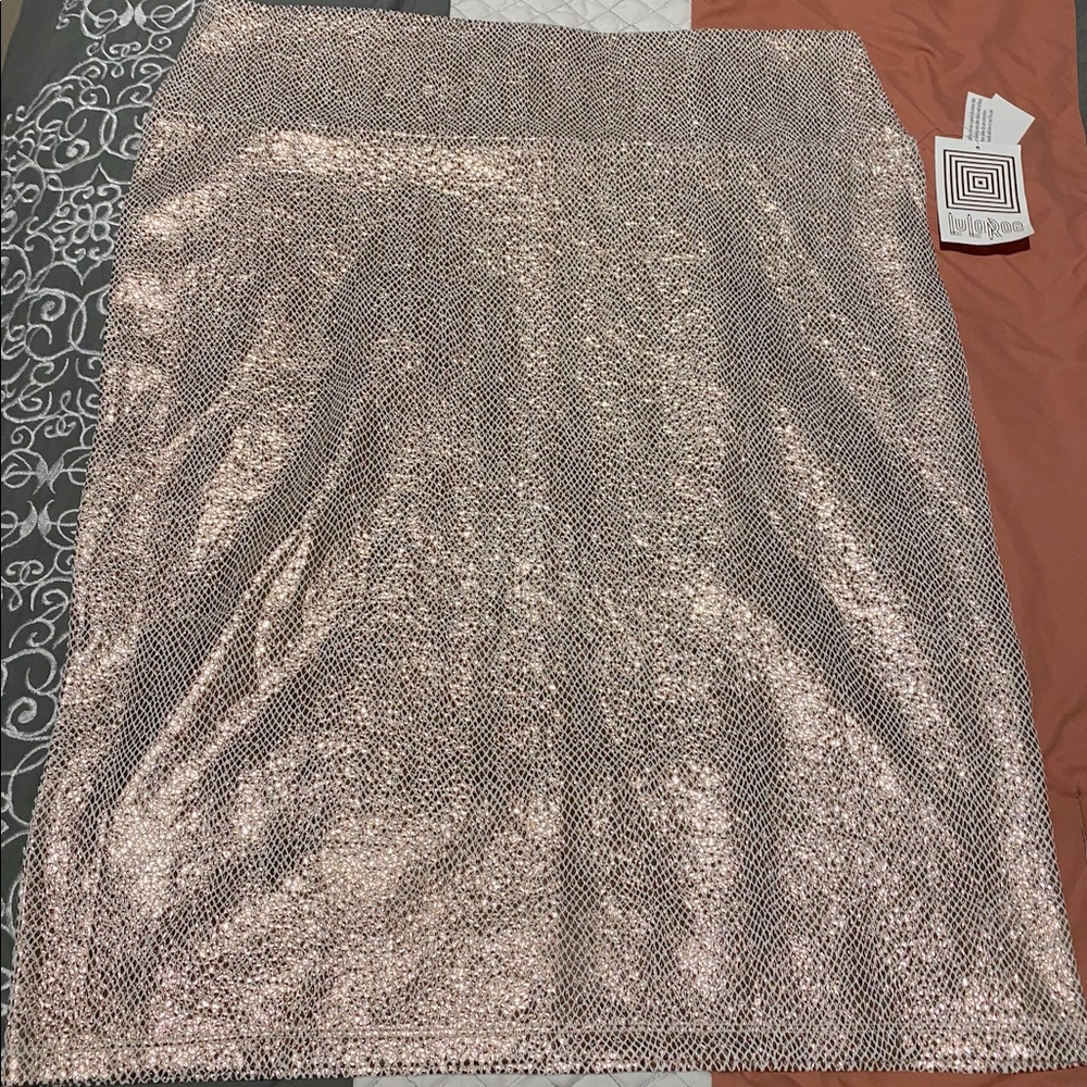 NWT 3XL LuLaRoe Shimmery Cassie Skirt
